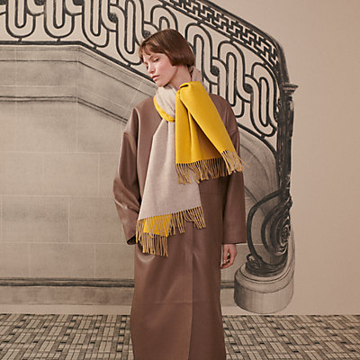 Pique Sellier shawl 140 | Hermès Mainland China Pique Sellier shawl 140 | Hermès Mainland China